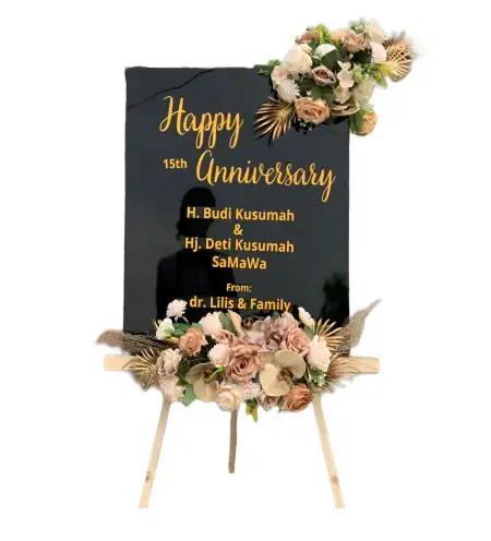 Papan Bunga Akrilik Sambirenteng
